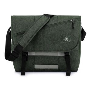 Oiwas Pack Your World Messenger bag Waterproof Green for Men or Women
